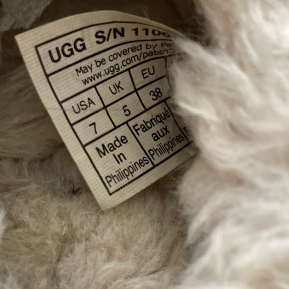 Ugg Ansley Moccasin Slipper Size 7 Brown Chestnut Brown - Picture 6 of 7